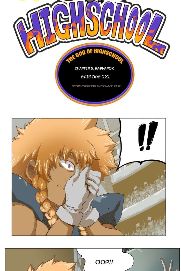 The God of High School chapter 222 page 5