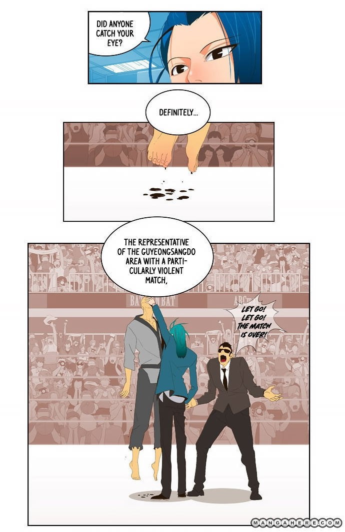 The God of High School chapter 32 page 22