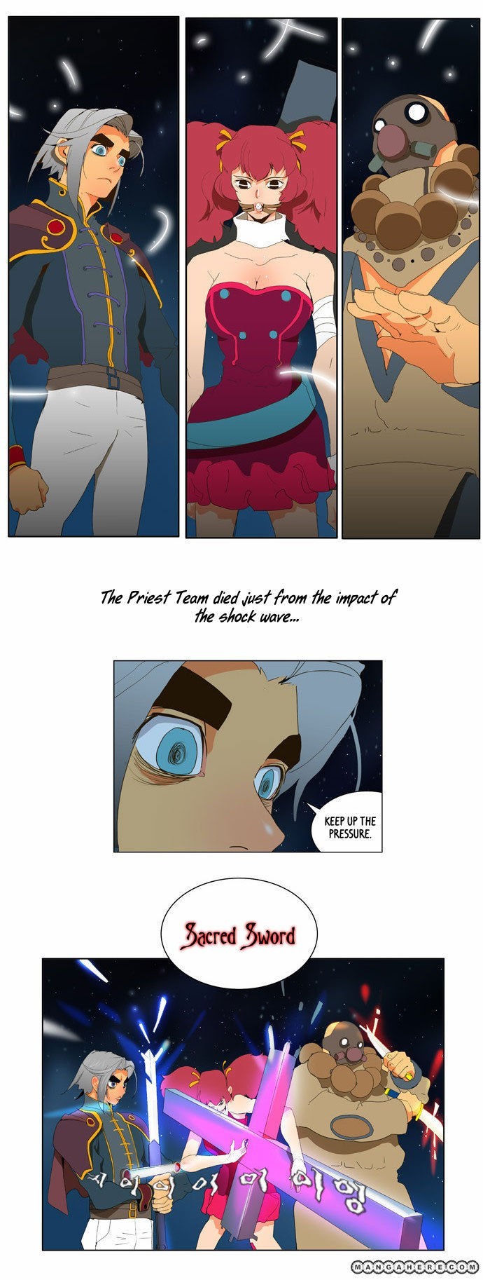 The God of High School chapter 40 page 10