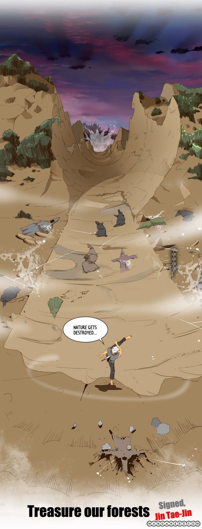 The God of High School chapter 40 page 8