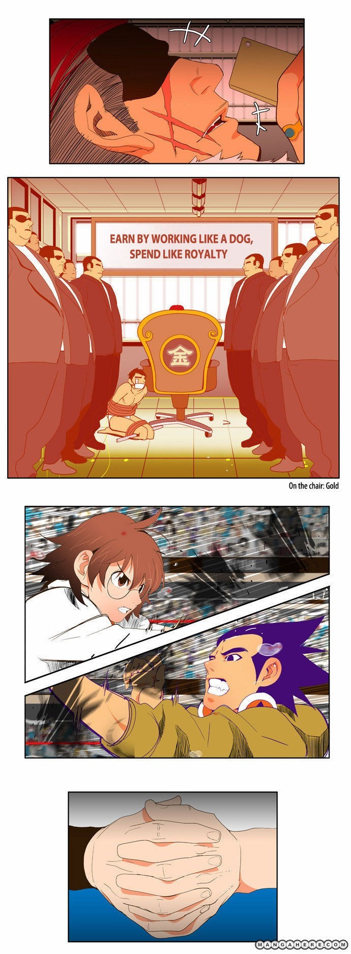 The God of High School chapter 41 page 22