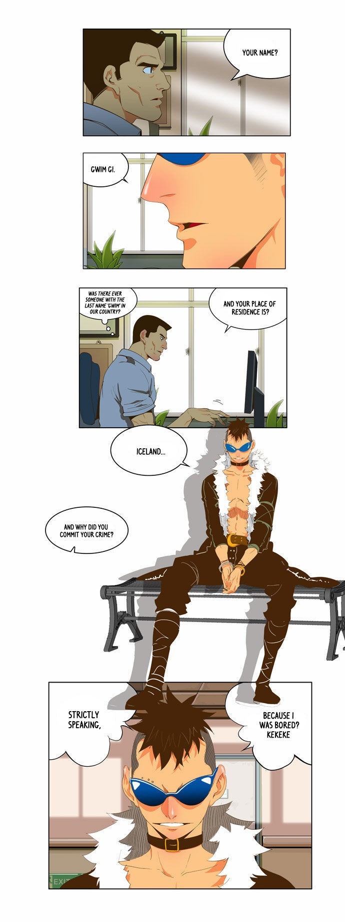 The God of High School chapter 43 page 1