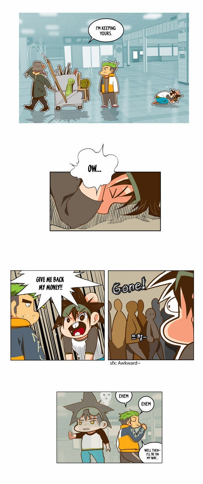 The God of High School chapter 45 page 20