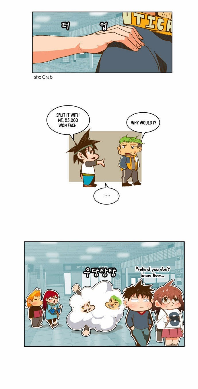 The God of High School chapter 45 page 21