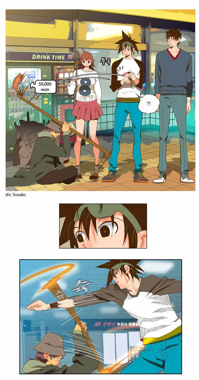 The God of High School chapter 45 page 8