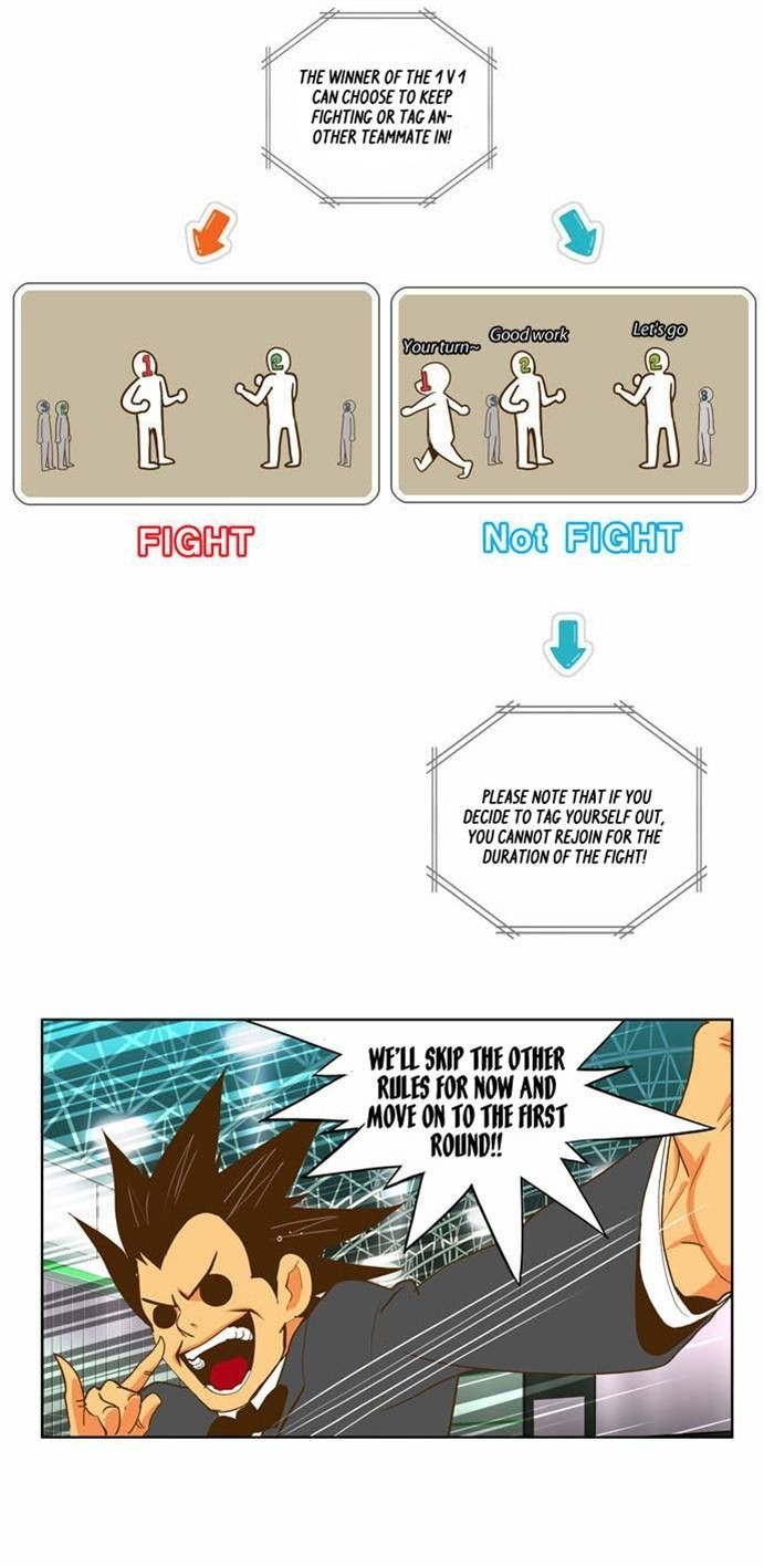 The God of High School chapter 46 page 10