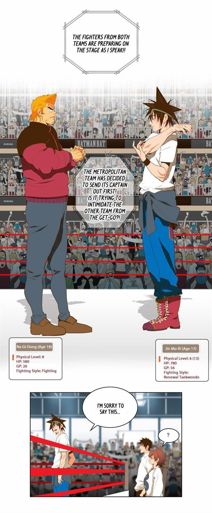 The God of High School chapter 46 page 12