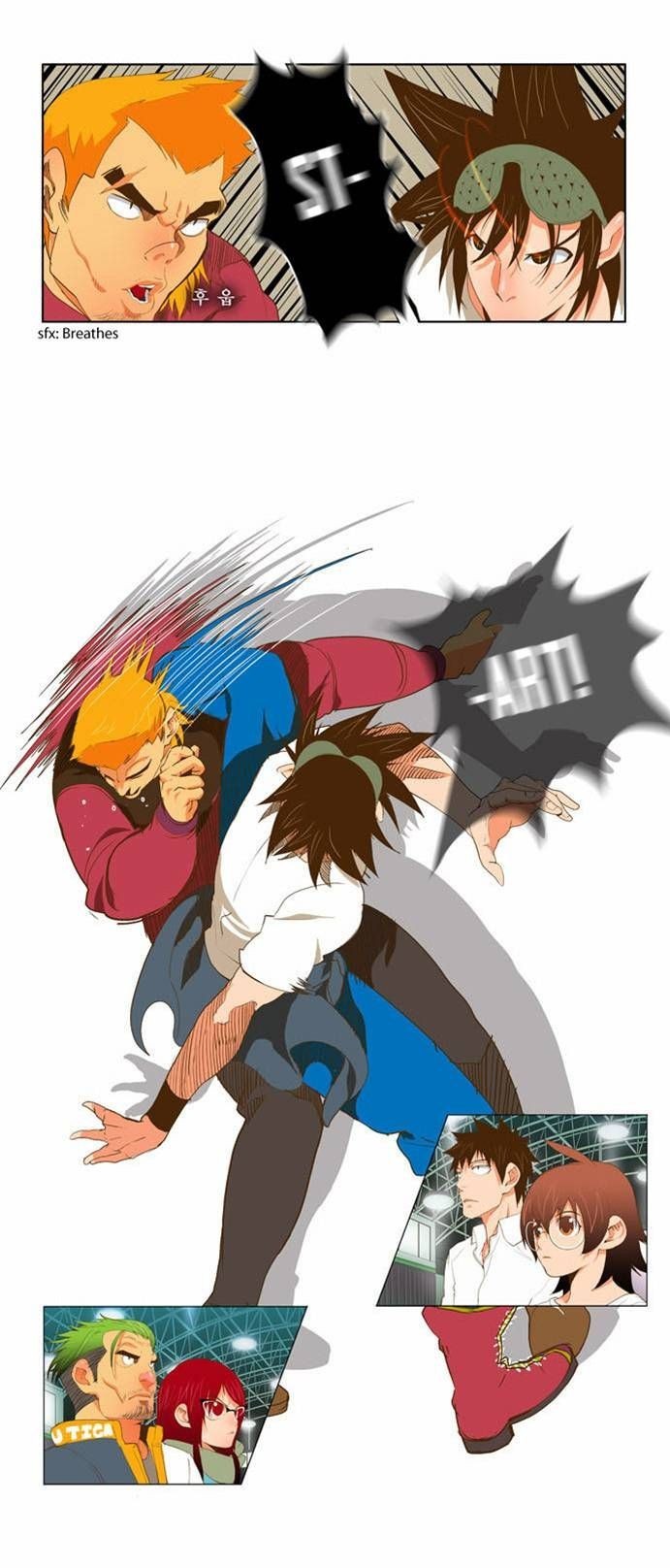 The God of High School chapter 46 page 15