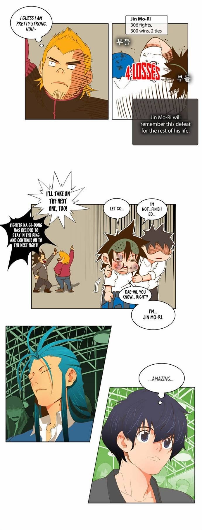 The God of High School chapter 46 page 21