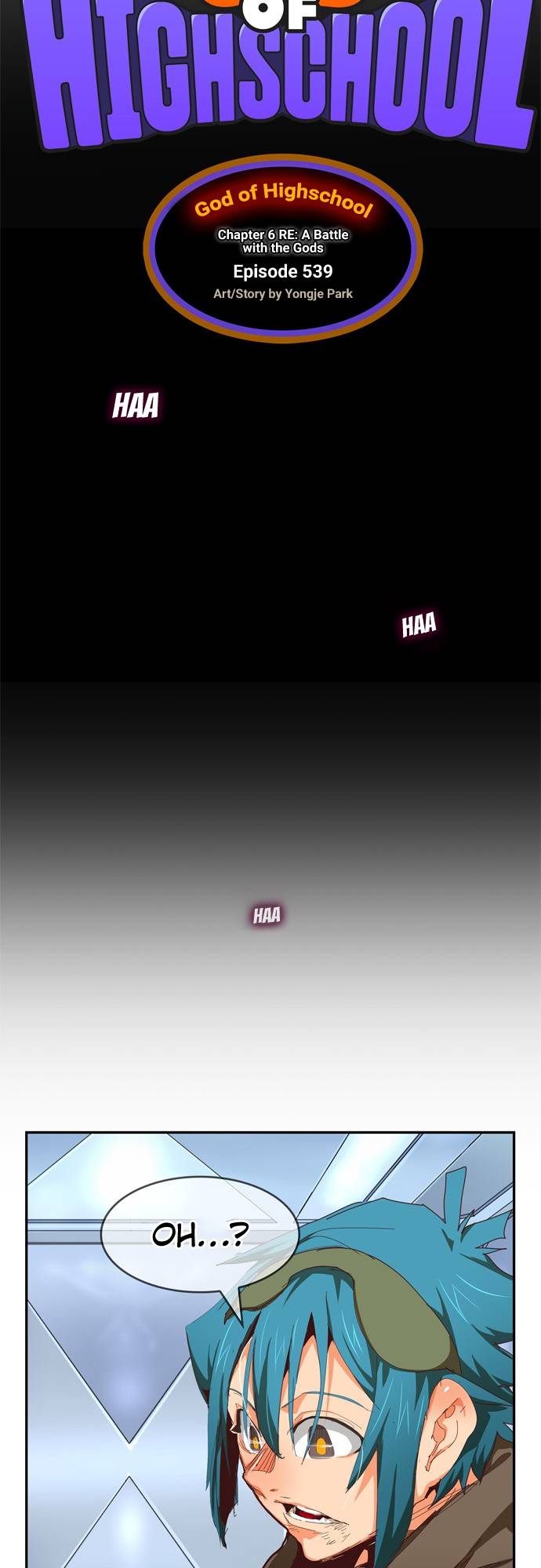 The God of High School chapter 539 page 8