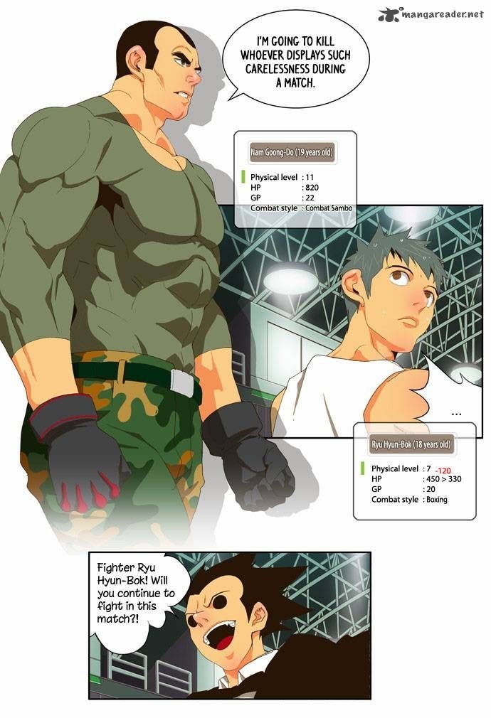 The God of High School chapter 56 page 18