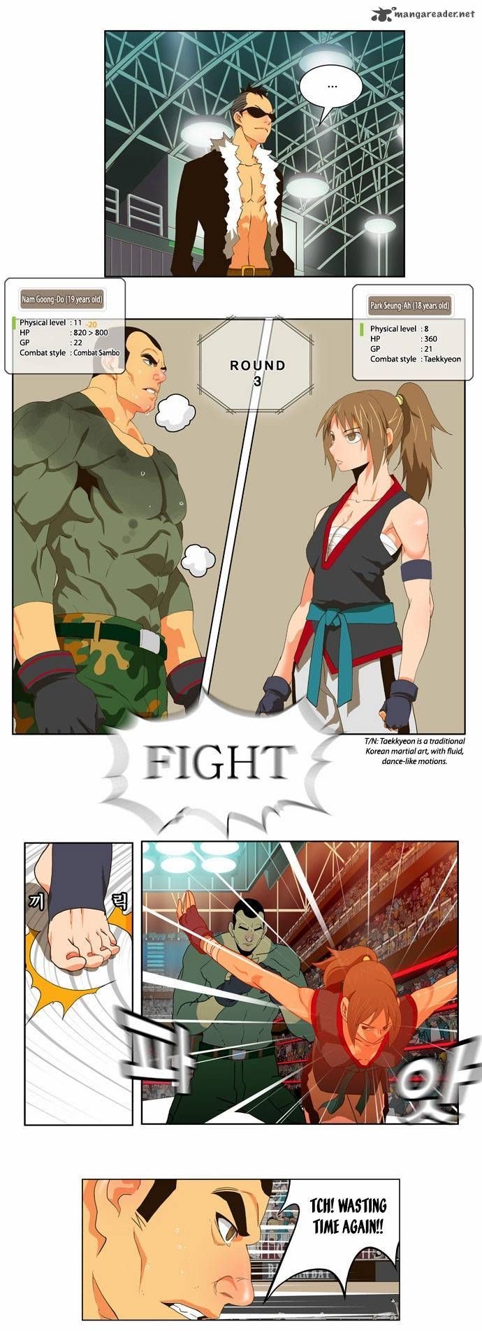 The God of High School chapter 56 page 23