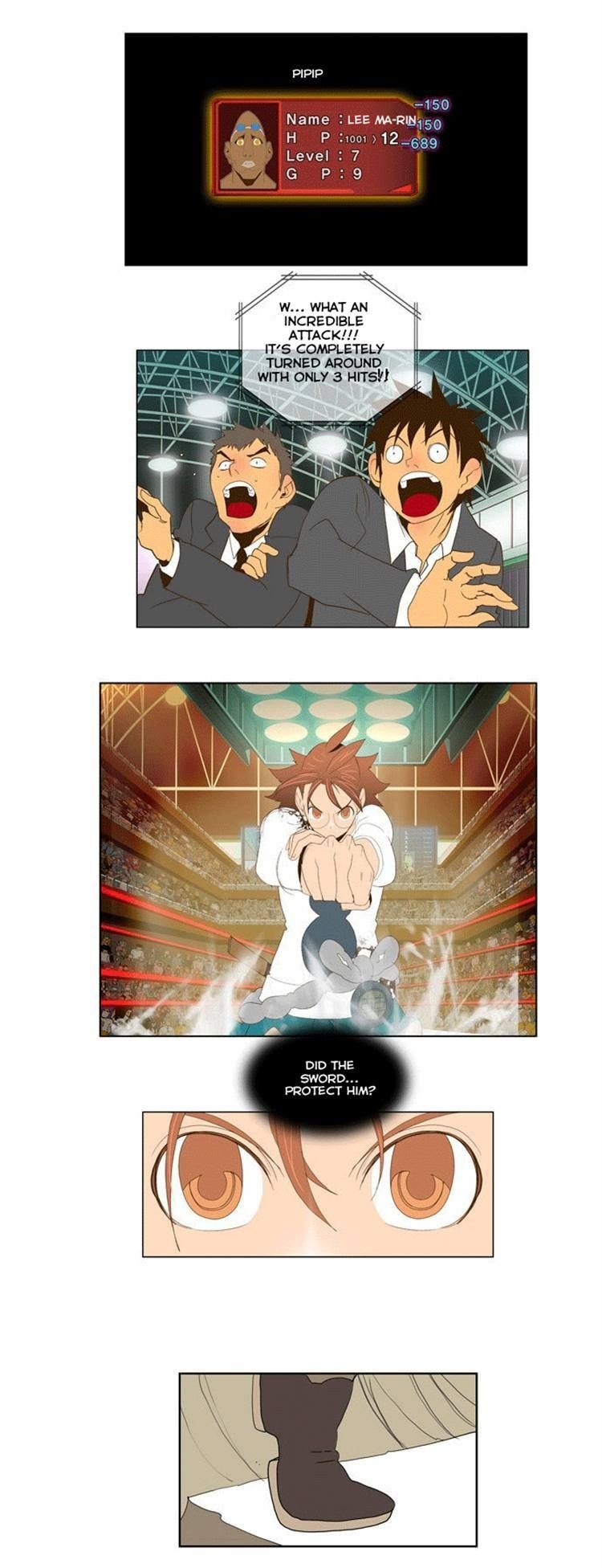 The God of High School chapter 65 page 12