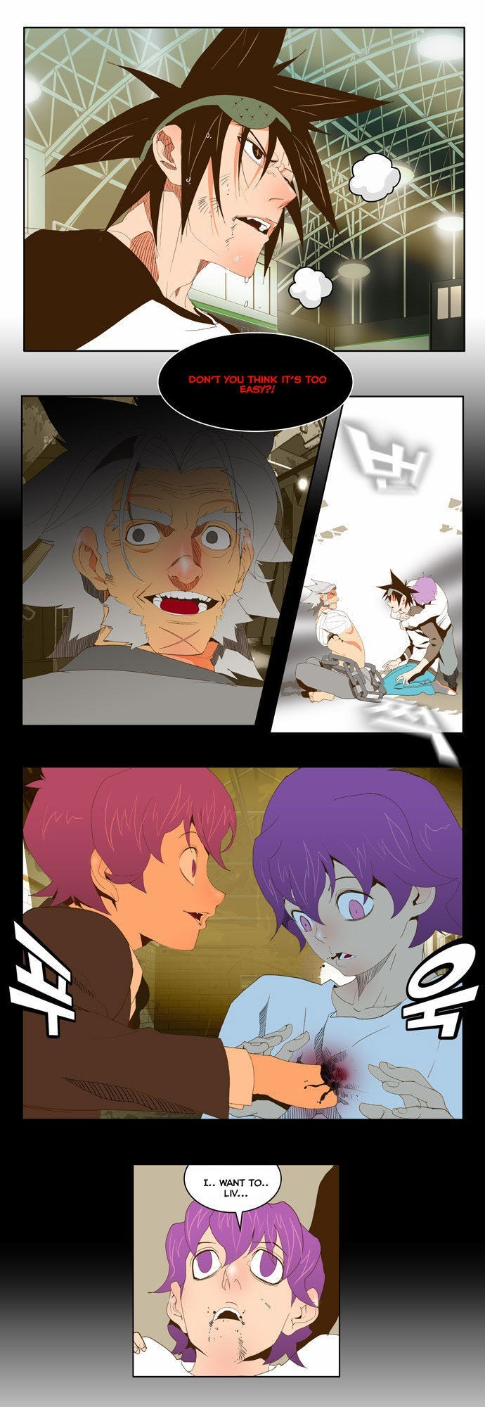 The God of High School chapter 68 page 12