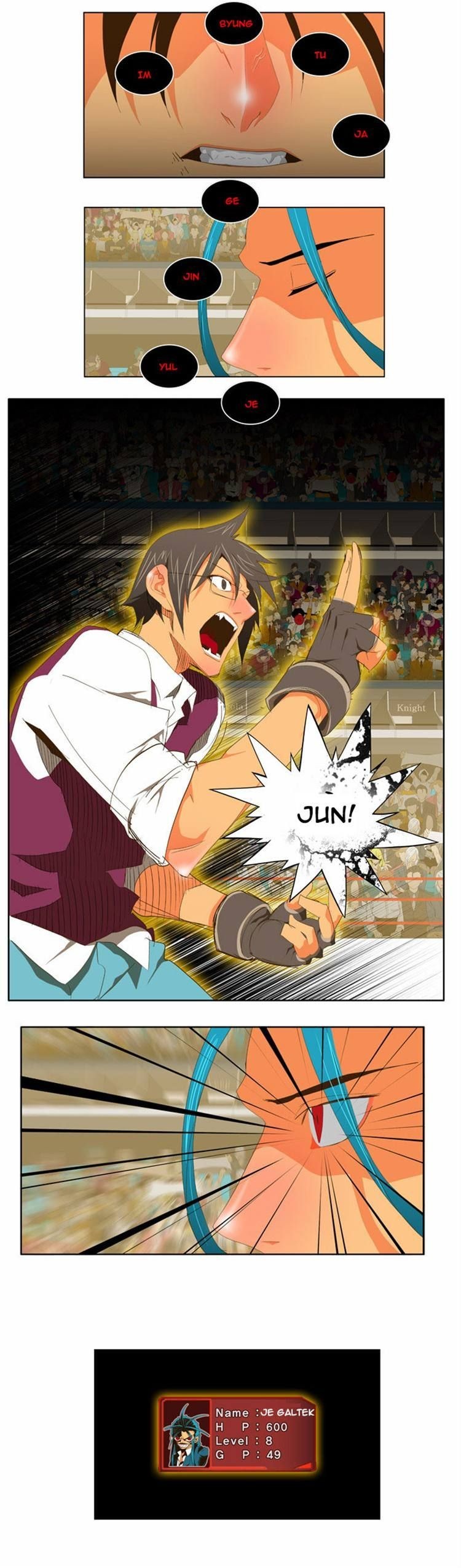 The God of High School chapter 70 page 20