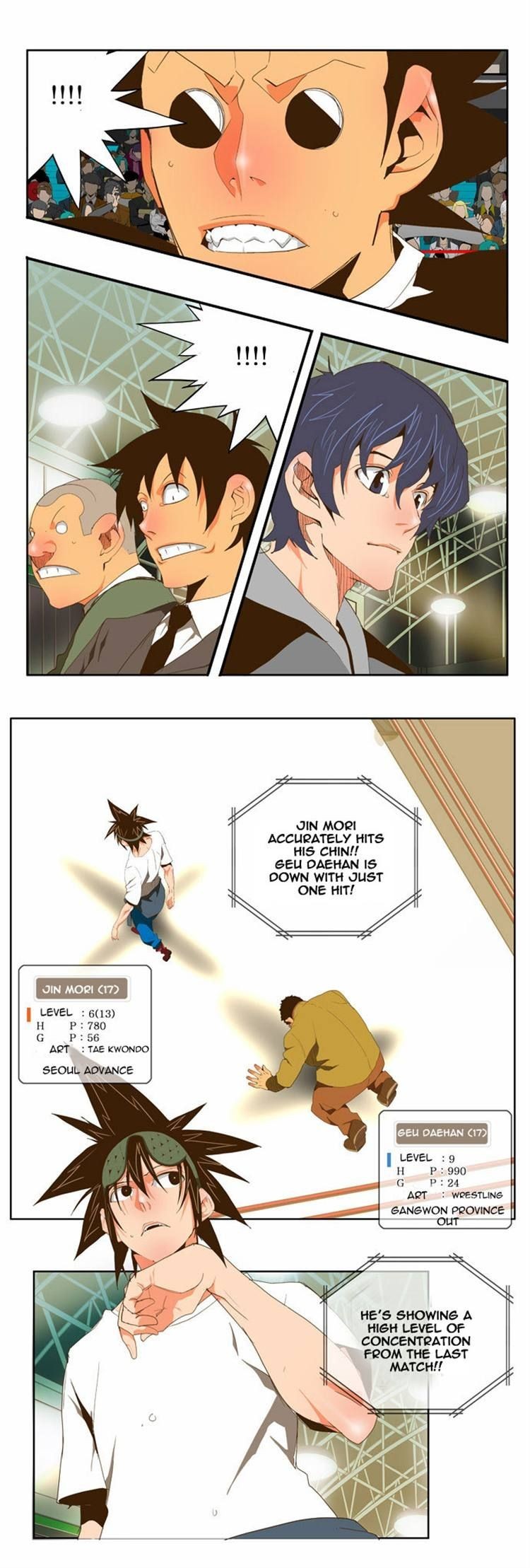 The God of High School chapter 70 page 8