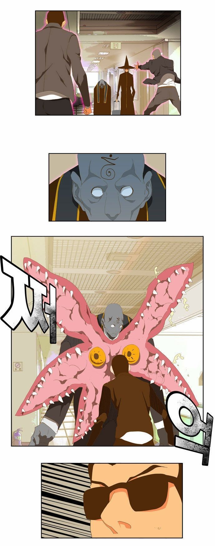 The God of High School chapter 75 page 12