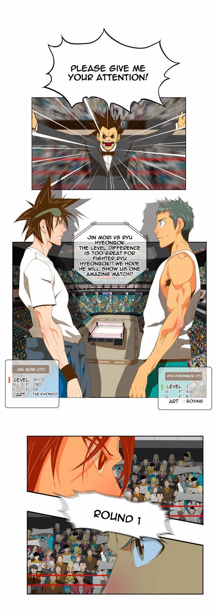 The God of High School chapter 76 page 8