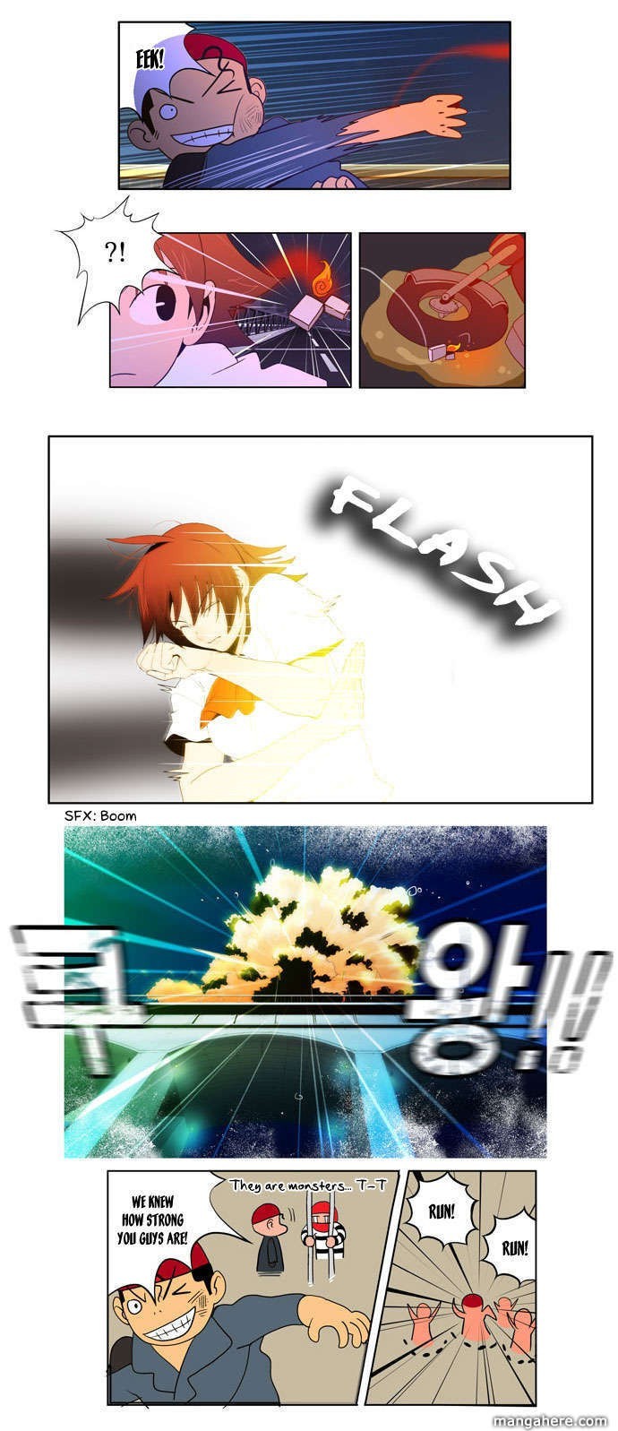 The God of High School chapter 8 page 10