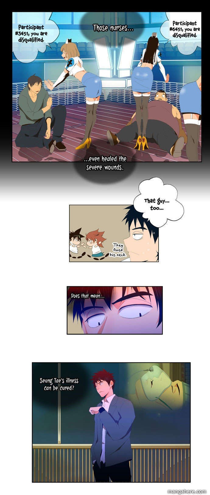 The God of High School chapter 8 page 7