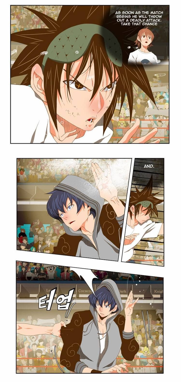 The God of High School chapter 81 page 10