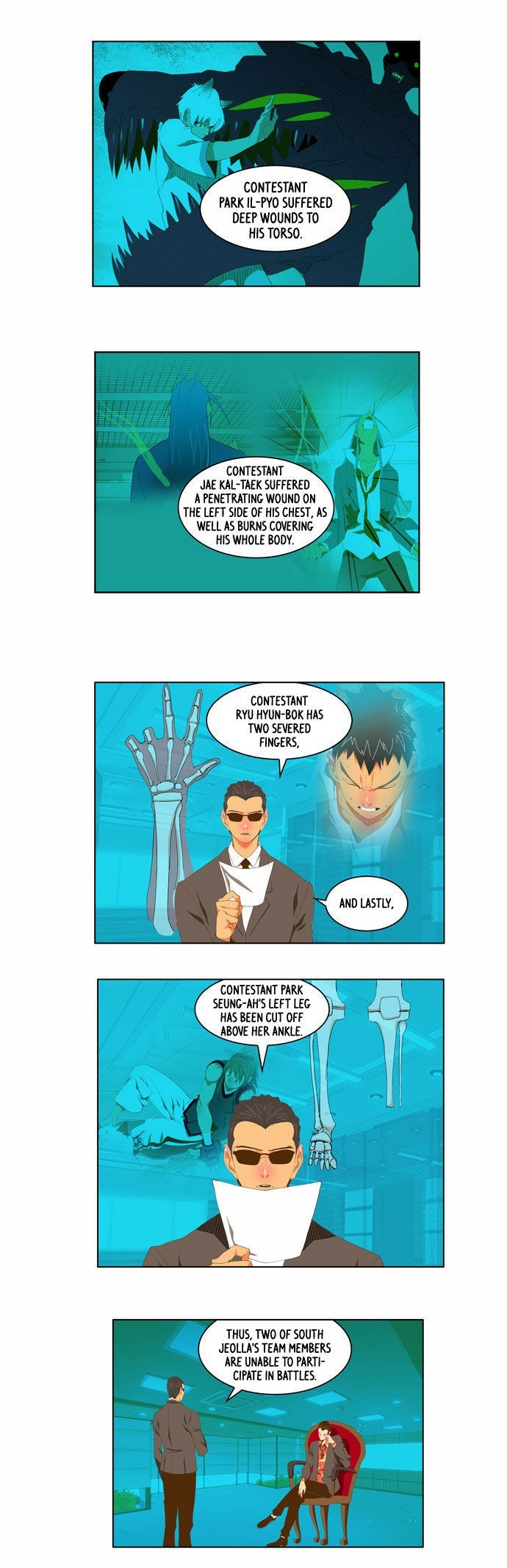 The God of High School chapter 92 page 1