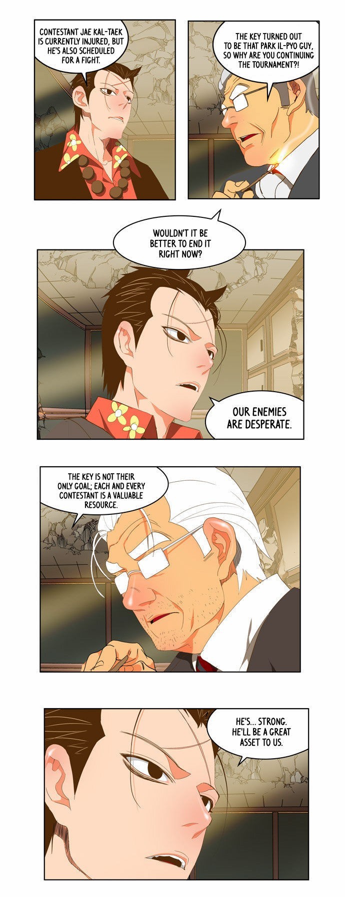 The God of High School chapter 92 page 17