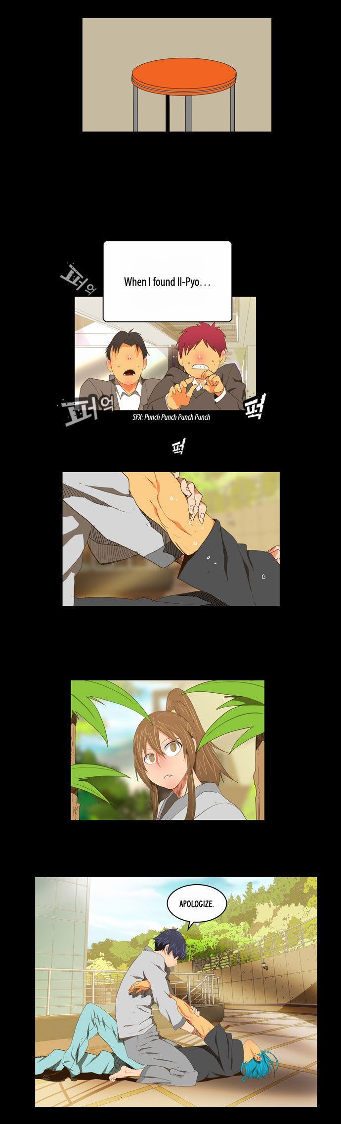 The God of High School chapter 93 page 5