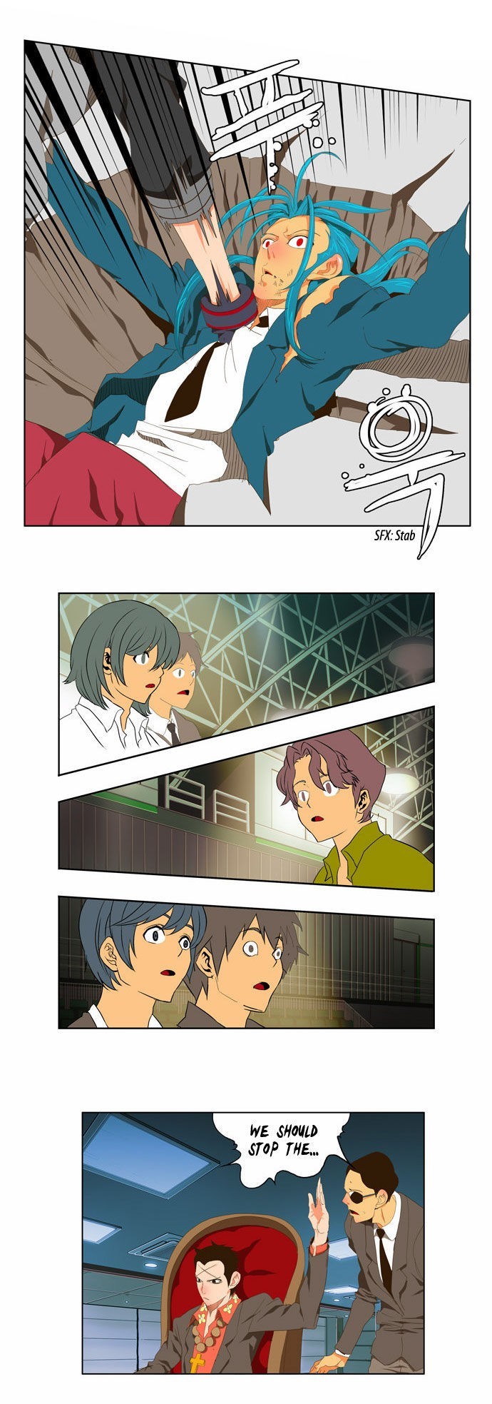 The God of High School chapter 95 page 7