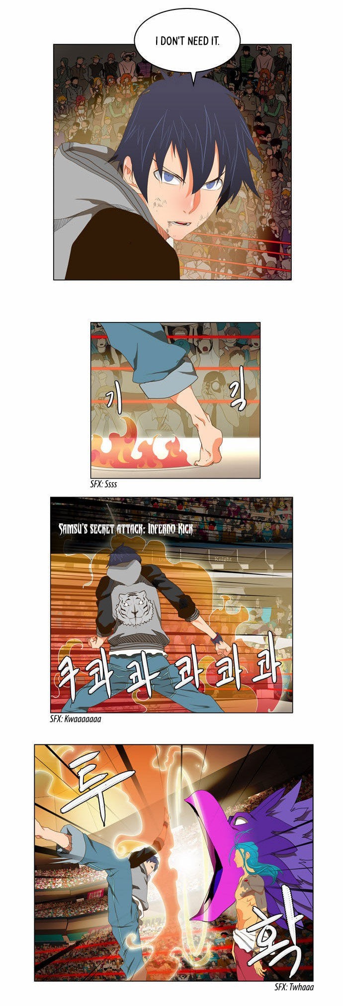 The God of High School chapter 96 page 11