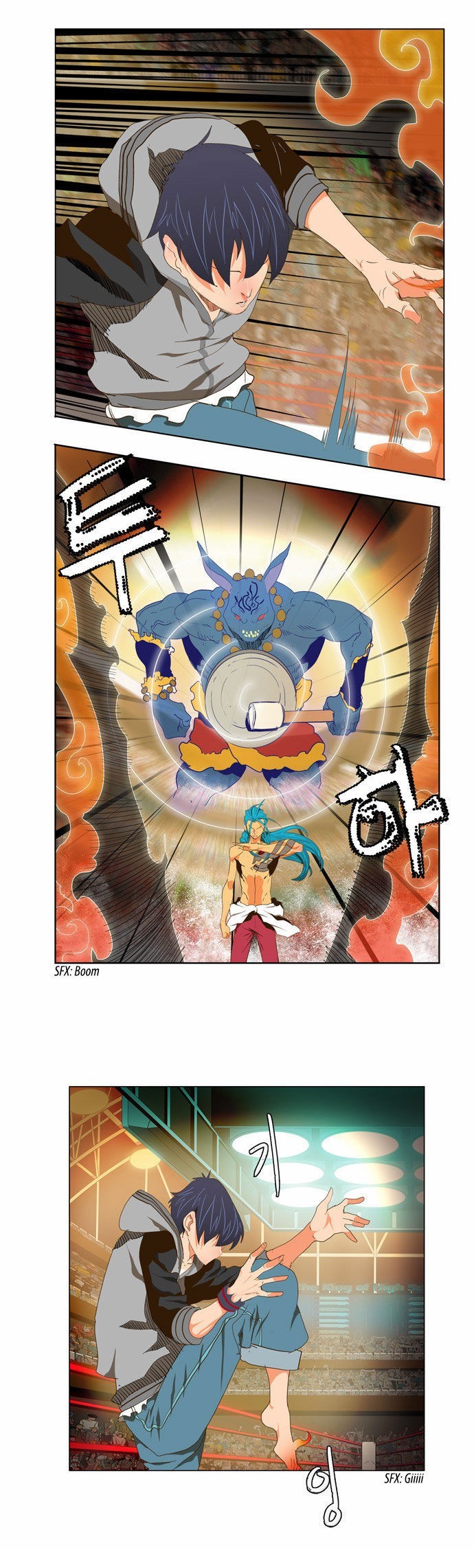 The God of High School chapter 96 page 13