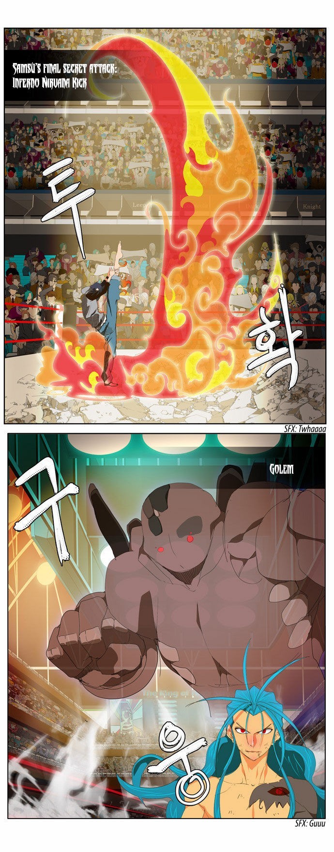 The God of High School chapter 96 page 14