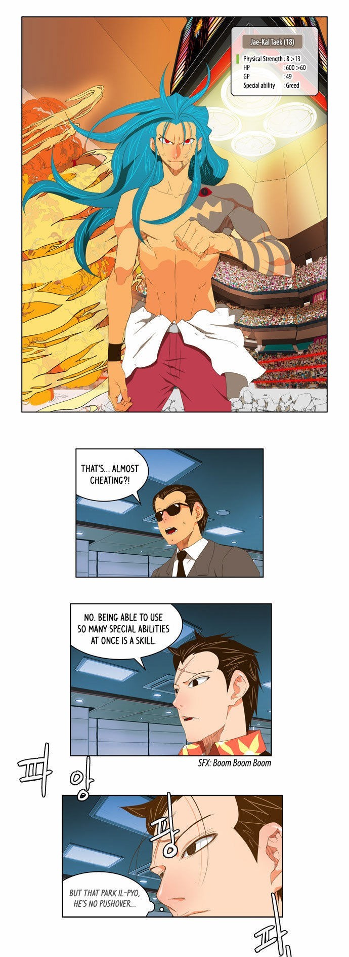 The God of High School chapter 96 page 17