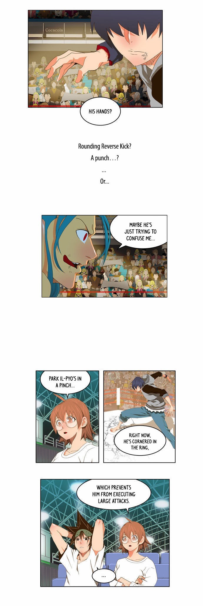 The God of High School chapter 97 page 2