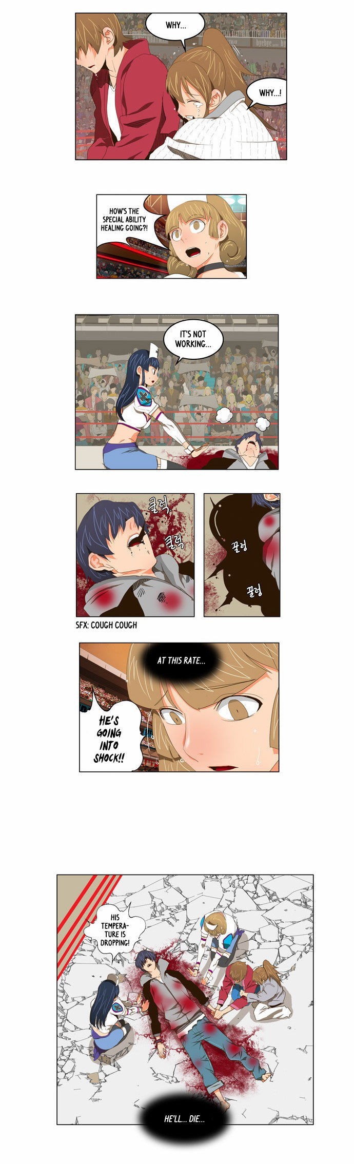 The God of High School chapter 98 page 14