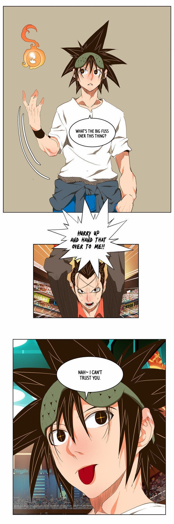 The God of High School chapter 98 page 20