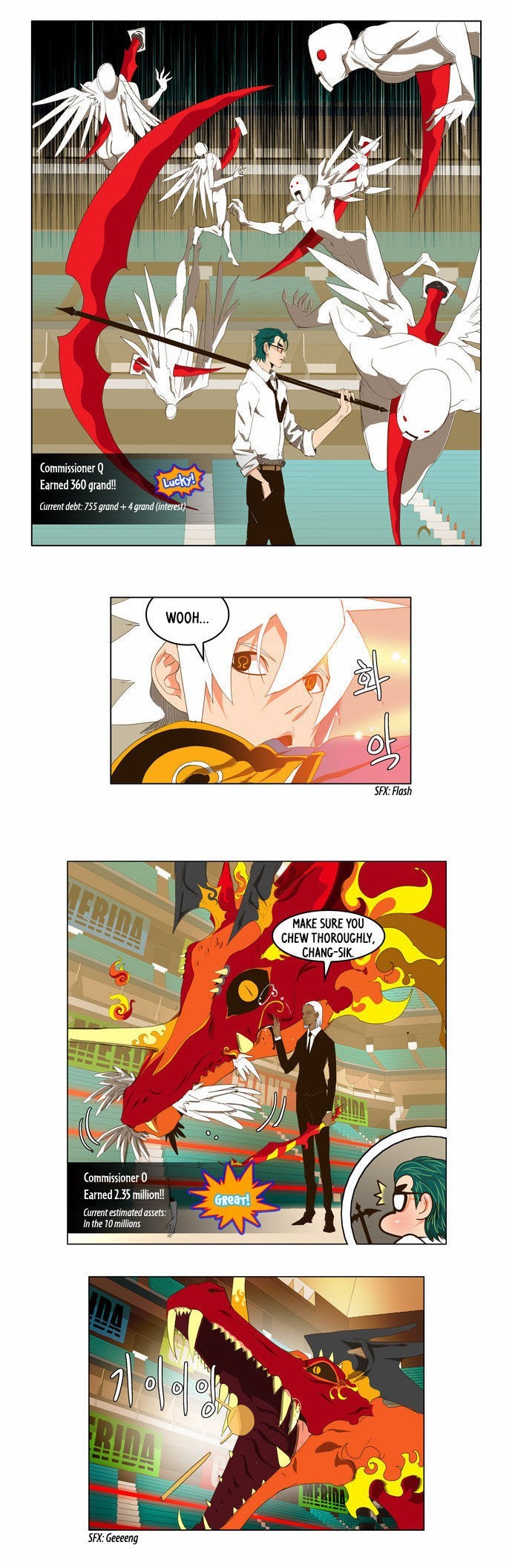 The God of High School chapter 99 page 11