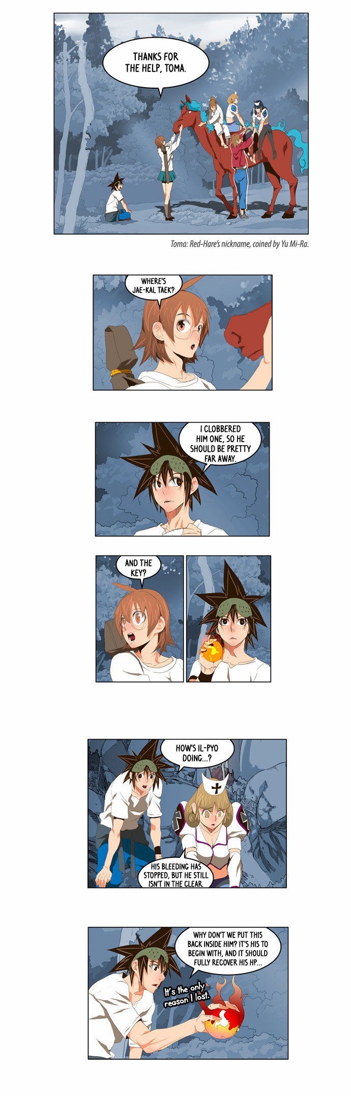 The God of High School chapter 99 page 14