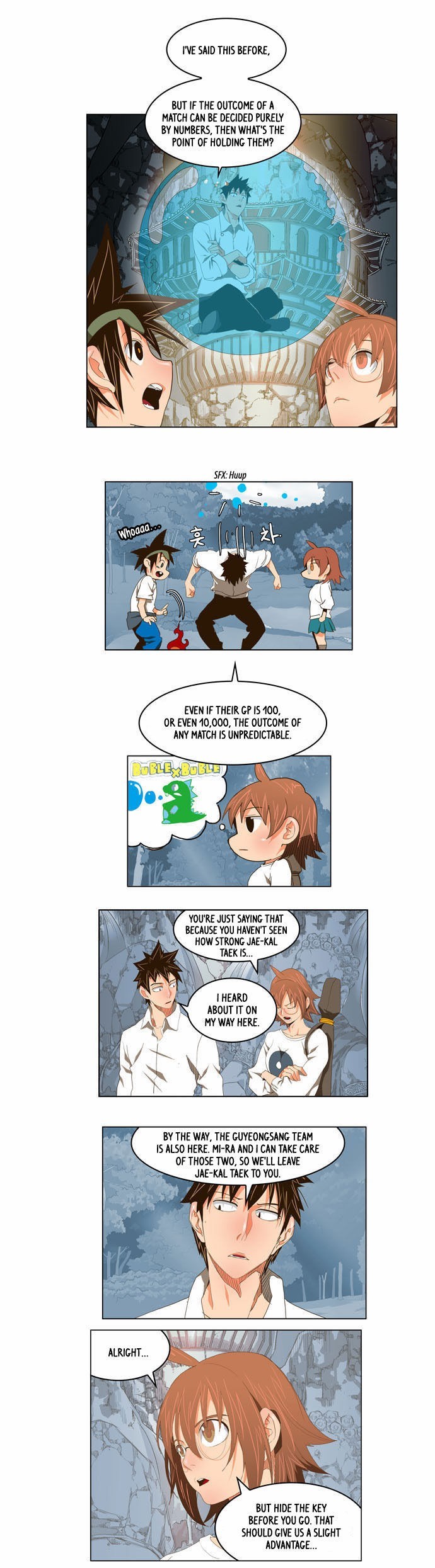 The God of High School chapter 99 page 16