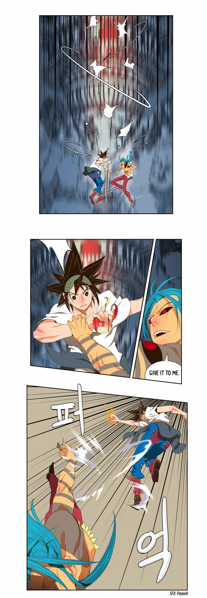 The God of High School chapter 99 page 3