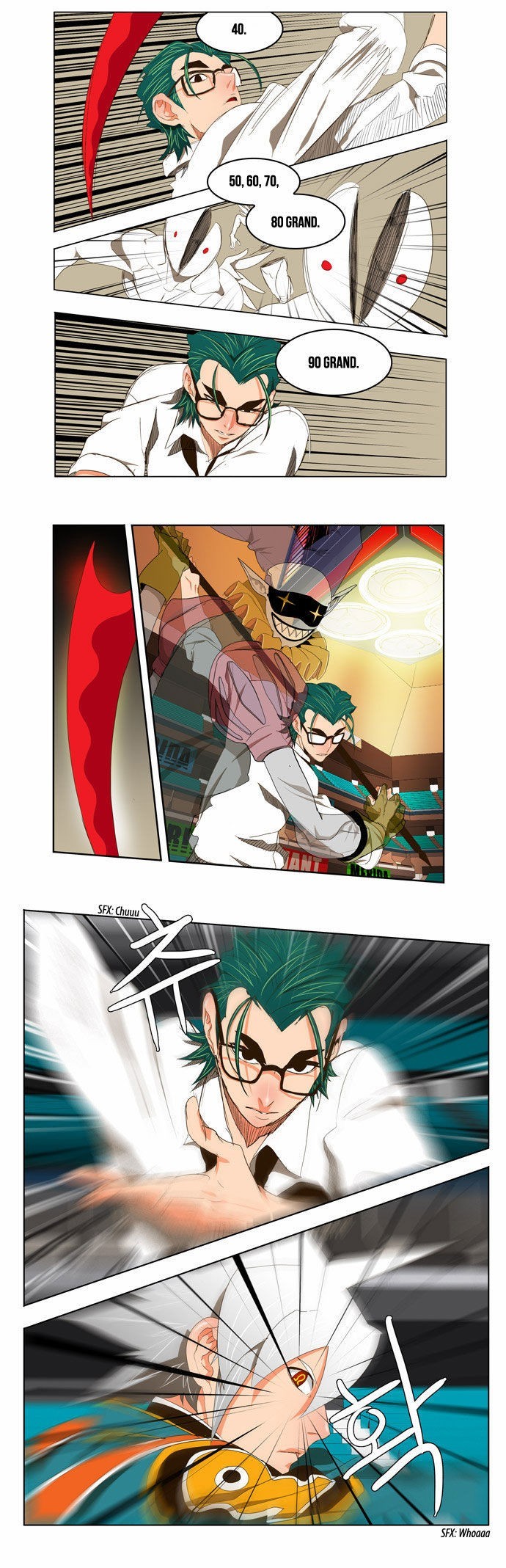 The God of High School chapter 99 page 9