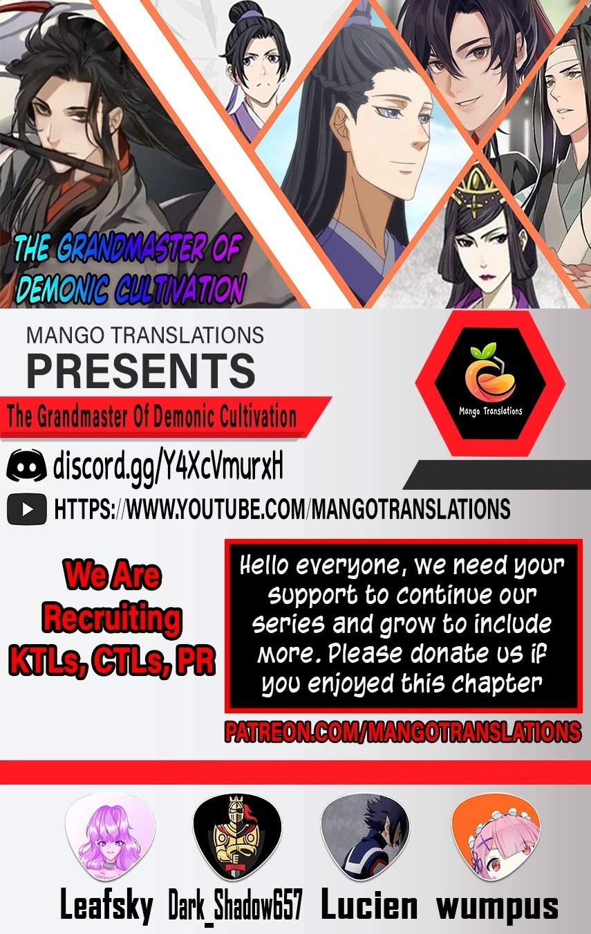 The Grandmaster of Demonic Cultivation chapter 171 page 1