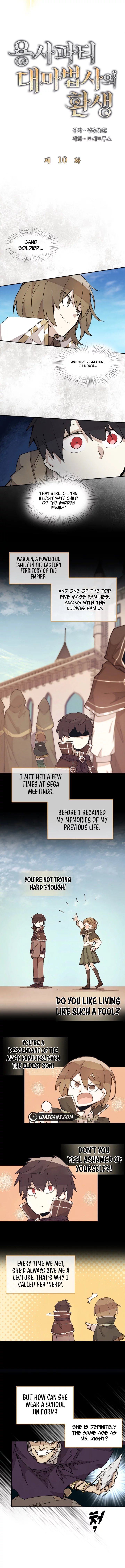 The Great Mage Of The Hero’S Party Reincarnates chapter 10 page 5