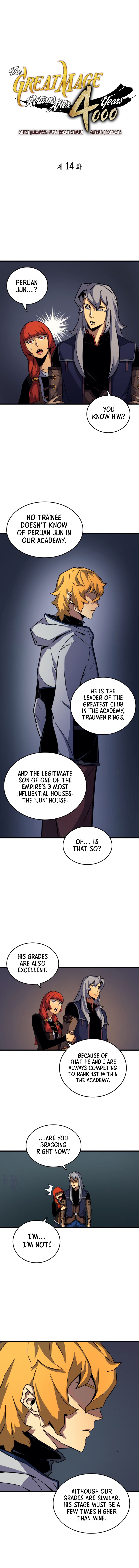 The Great Mage Returns After 4000 Years chapter 14 page 1