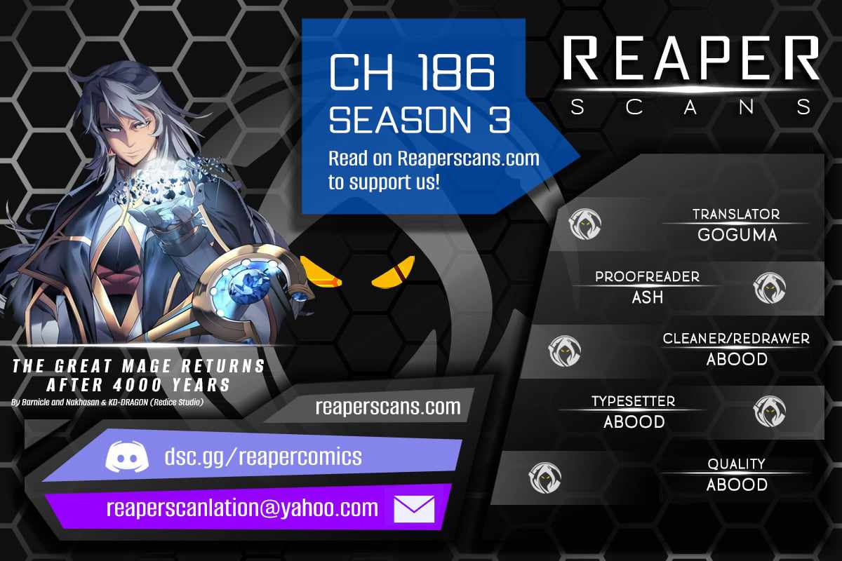 The Great Mage Returns After 4000 Years chapter 186 page 1