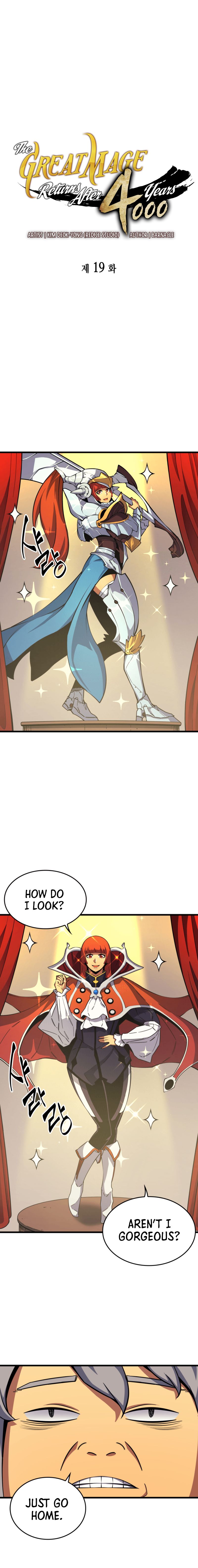 The Great Mage Returns After 4000 Years chapter 19 page 1
