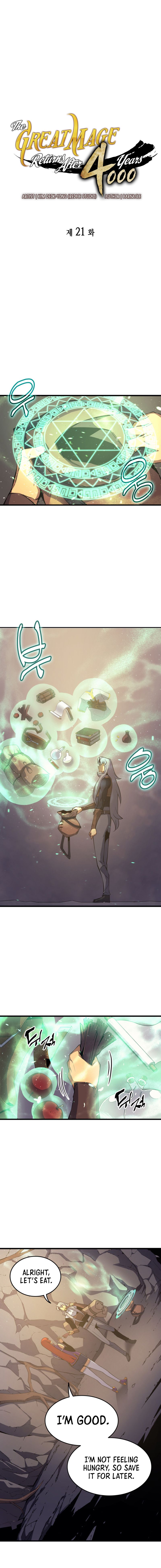 The Great Mage Returns After 4000 Years chapter 21 page 1