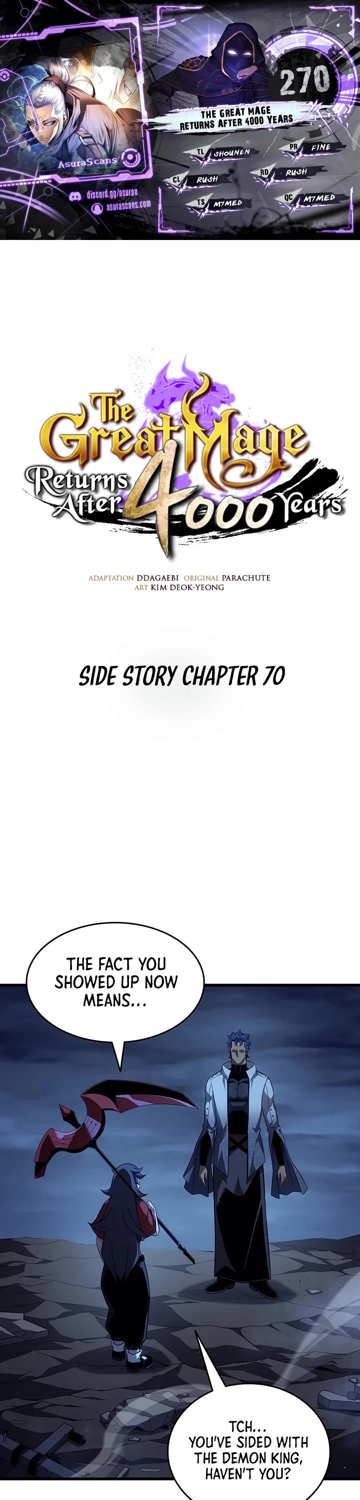 The Great Mage Returns After 4000 Years chapter 270 page 1