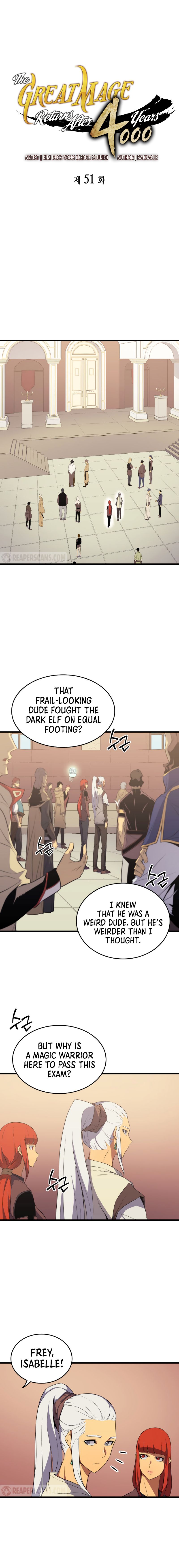 The Great Mage Returns After 4000 Years chapter 51 page 1