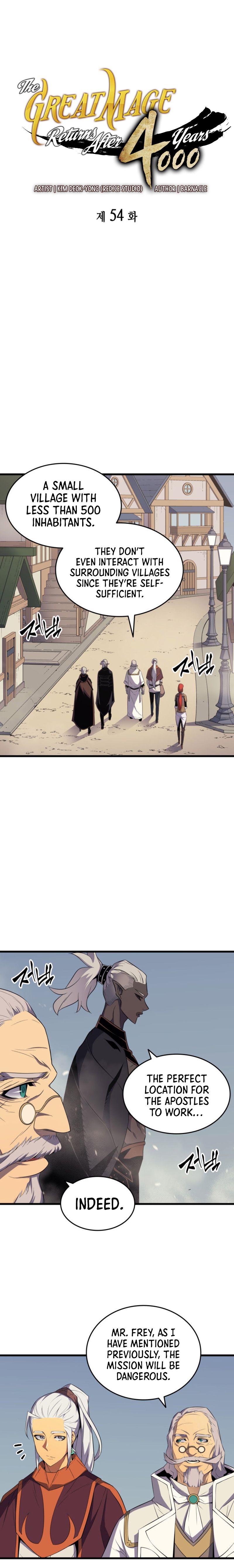 The Great Mage Returns After 4000 Years chapter 54 page 1